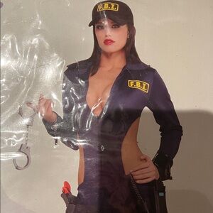 Sexy FBI Top Cop XS NWT